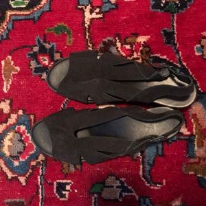 Arche slingback wedge sandals, size 41